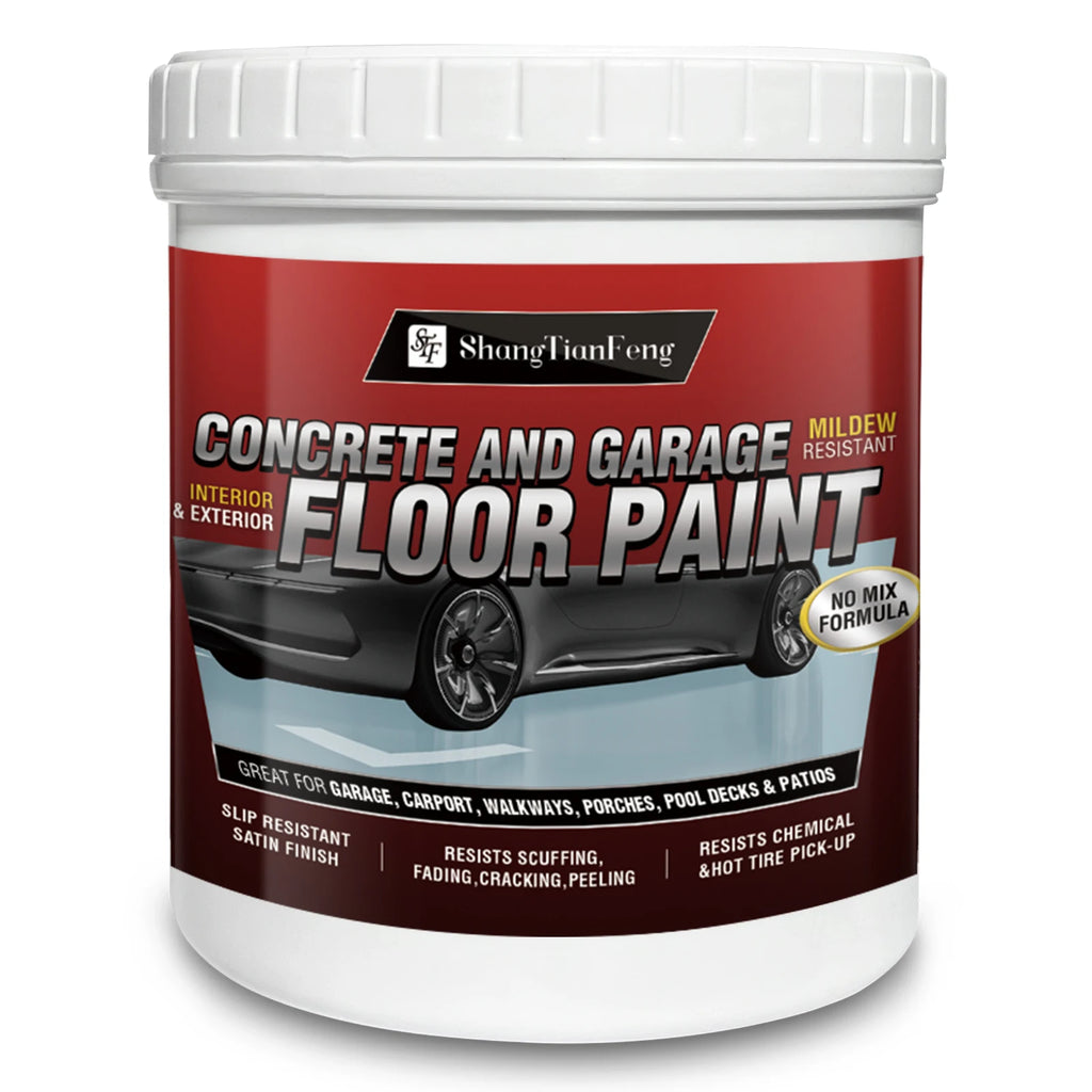 Professional Epoxy Floor Coating (1 Gallon) - Light Blue |
