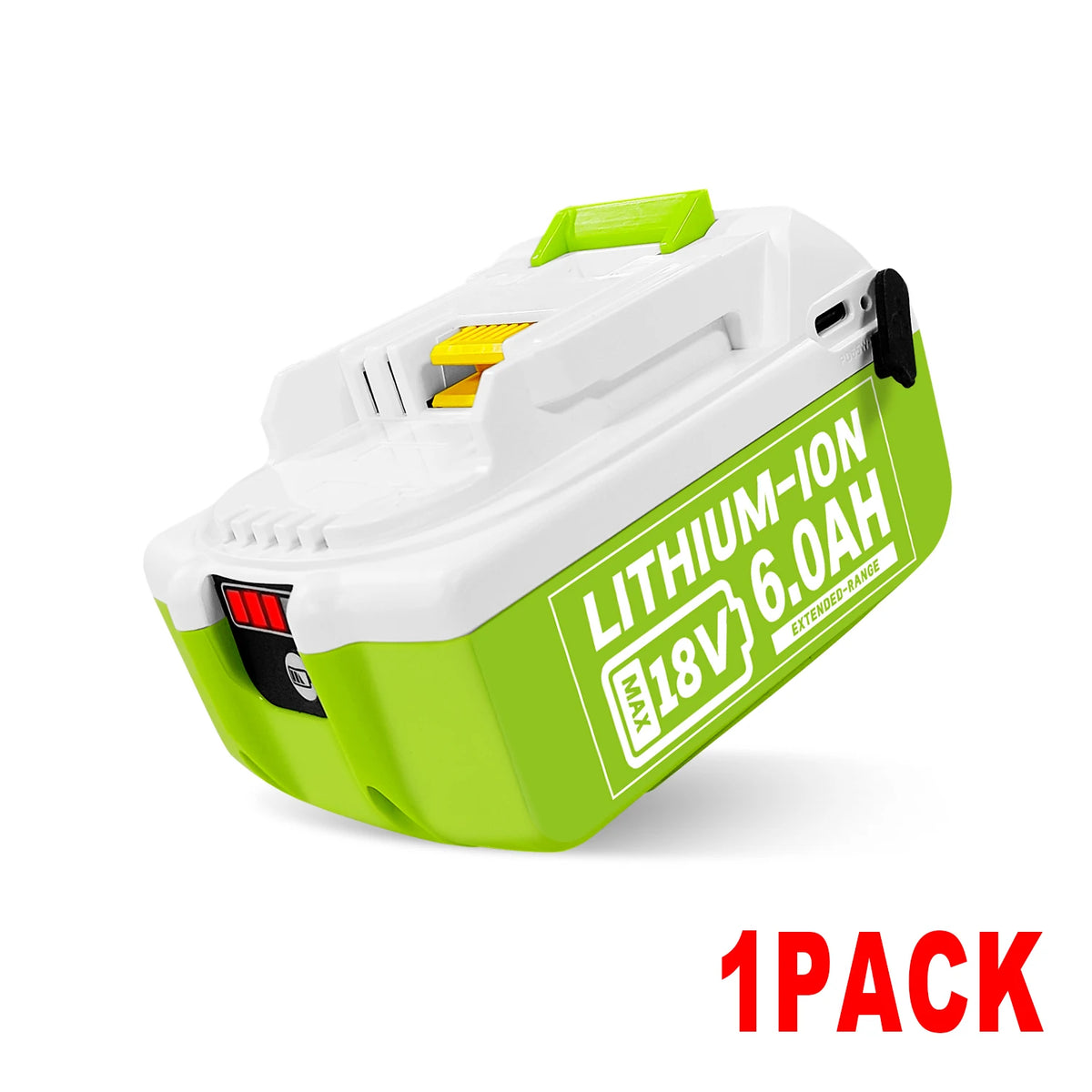 Type-C Version 18V Replacement Battery for Makita BL1860B 6.0Ah High-Capacity Cordless Power Tools Can Be Used as a Power Bank