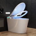 Toilet with Bidet Built In, Auto Deodorization, ADA Height 17.7", Heated Seat W/Foam Shield, Voice Control