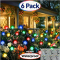 LED Solar Garden Lights Powered Firefly Lights Outdoor Waterproof Vibrant Garden Lights for Patio Pathway Decoration