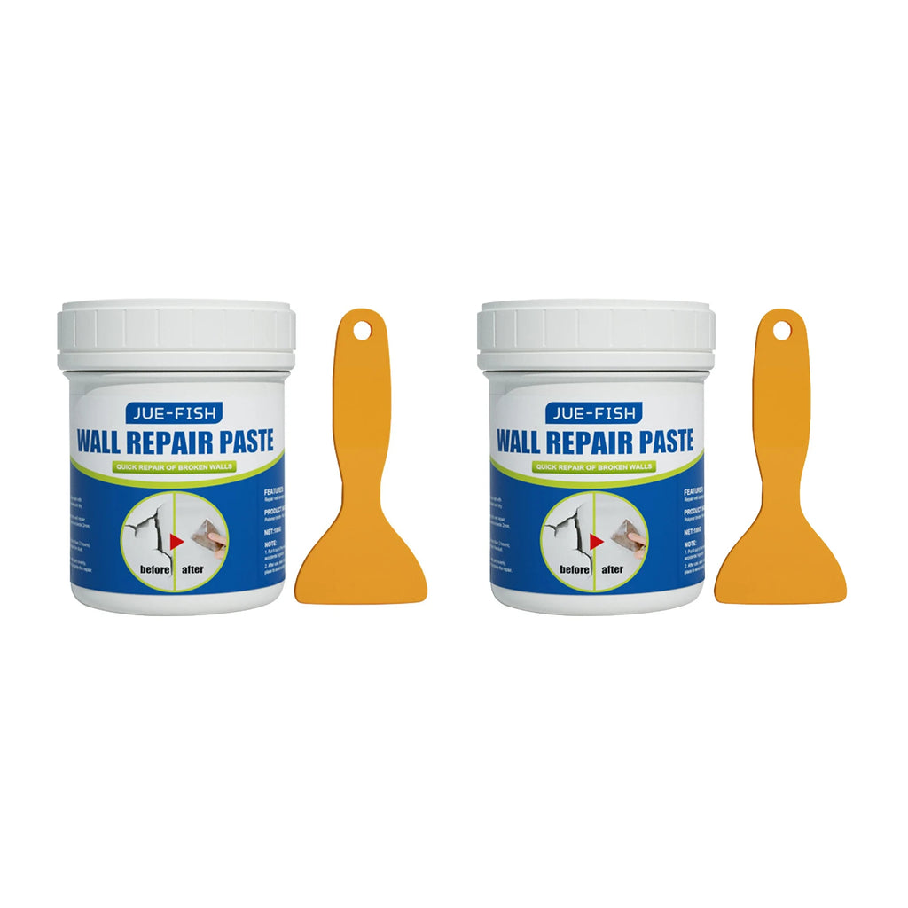Jue-Fish Wall Repair Paste, Cover Stains And Repair Wall, Moisture Proof Cracks, Multi-Functional Repair Agent