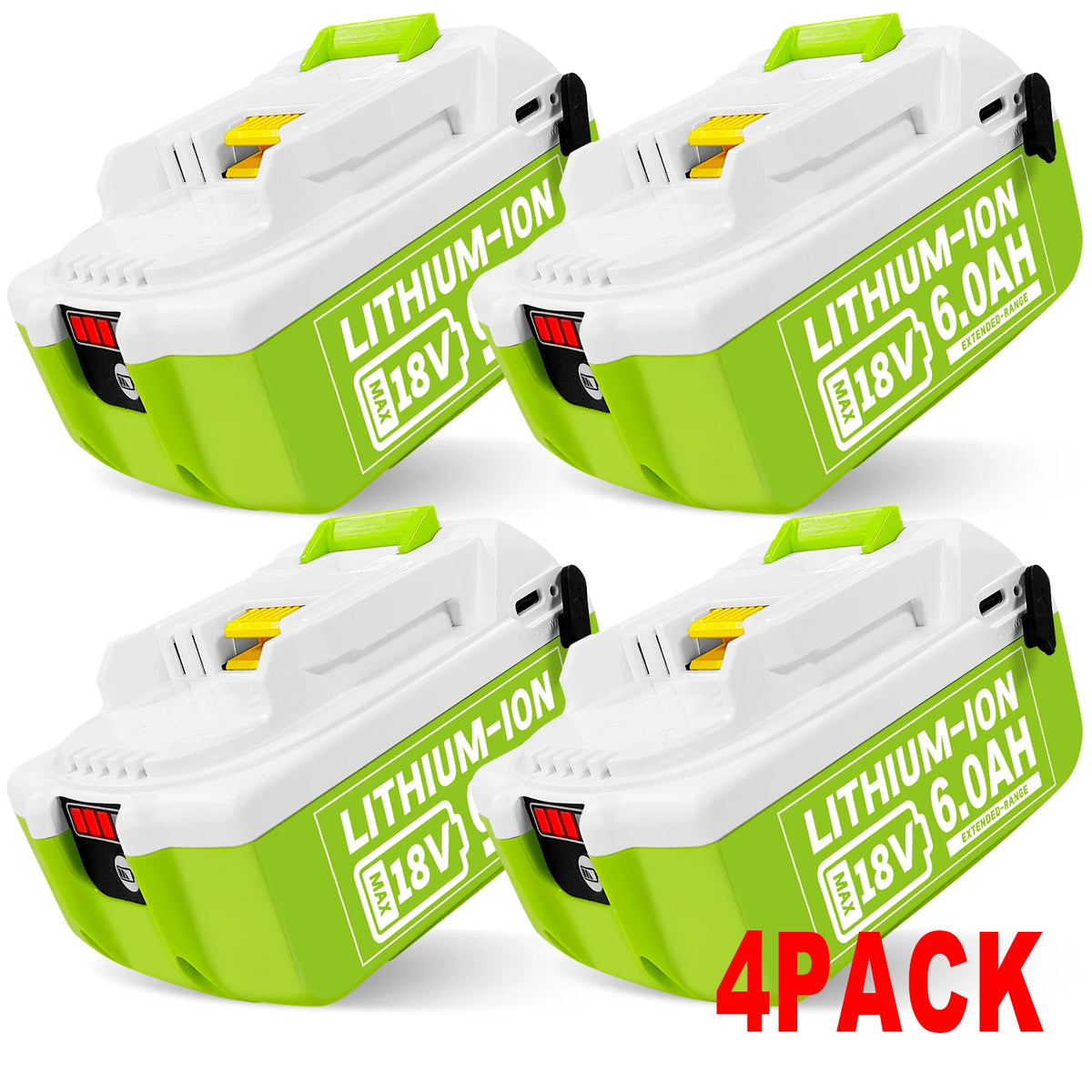 Type-C Version 18V Replacement Battery for Makita BL1860B 6.0Ah High-Capacity Cordless Power Tools Can Be Used as a Power Bank