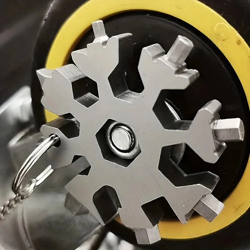 1/2 Snowflake Multi-Functional Tool, Unique Multi-Functional Screwdriver and Wrench
