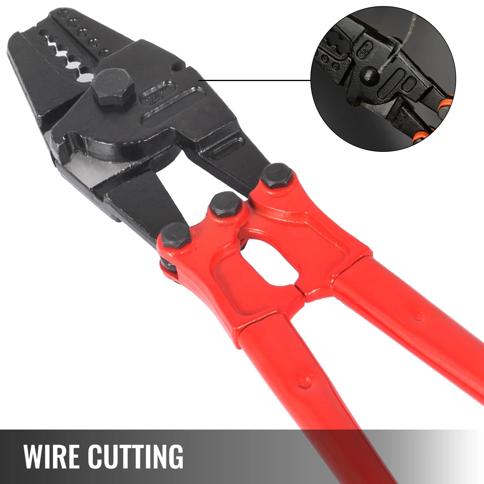 24/30 Inch Crimper, Insulated Handle
