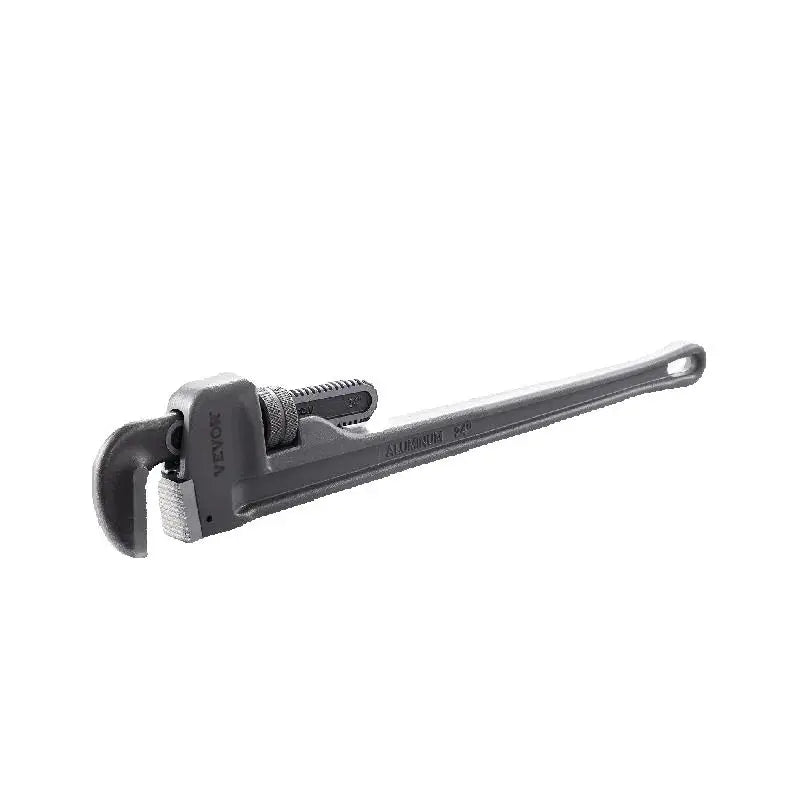 Vevor Pipe Wrench Aluminum Straight Pipe Wrench Adjustable Plumbing Wrench High Strength Jaw & Ergonomic Handle Automotive