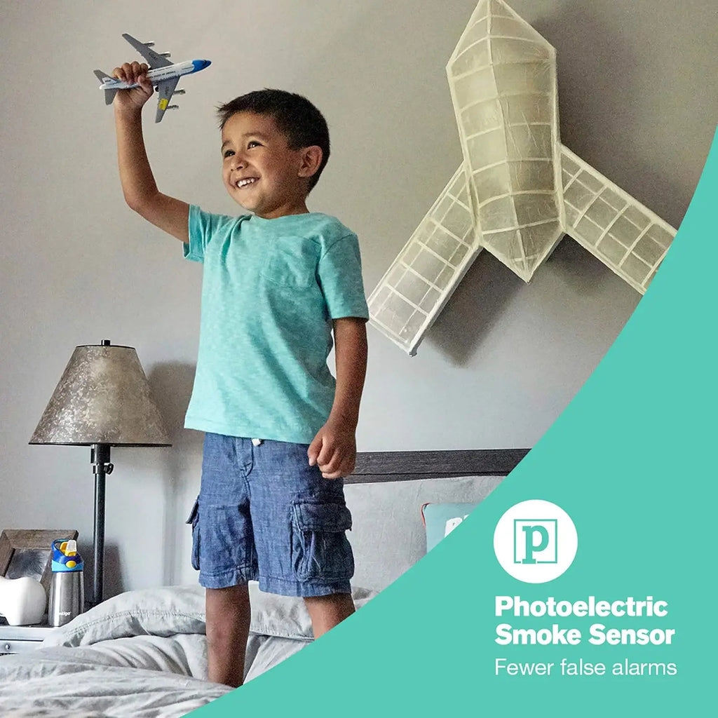 Hardwired Smoke and CO Detector with Battery Backup, 3-Pack for Home Safety