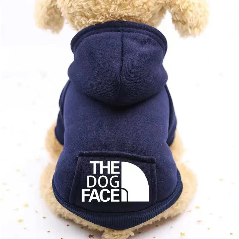 Winter Dog Hoodies, Sweatshirt Jacket, Warm Fashion Pet Coat
