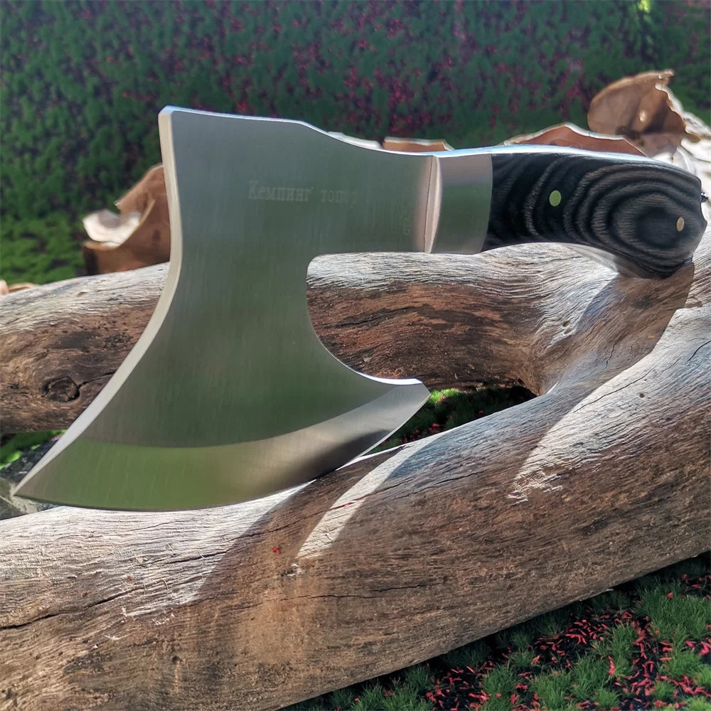 Camping, Hunting, Survival Axe With Cover