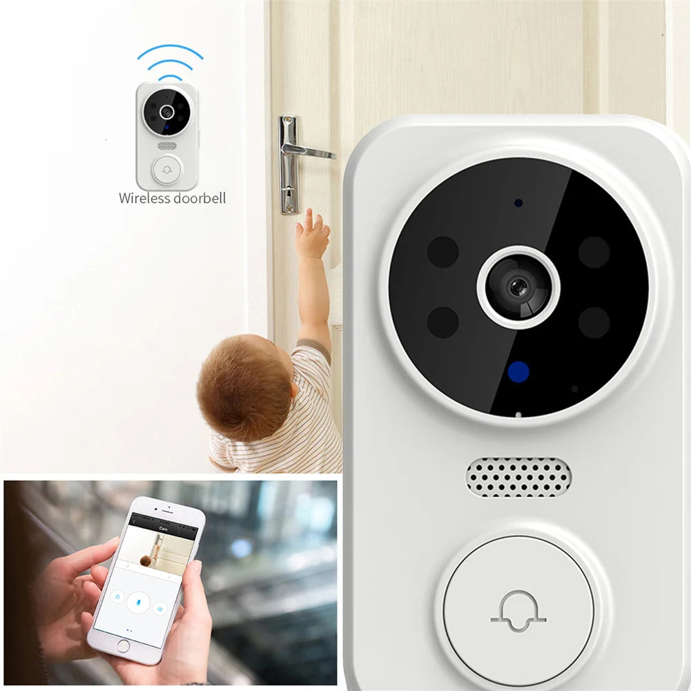 M8 Wifi Smart Visual Doorbell Two-way Intercom Infrared Night Vision Remote Monitoring Security System Wifi Video Door Bell