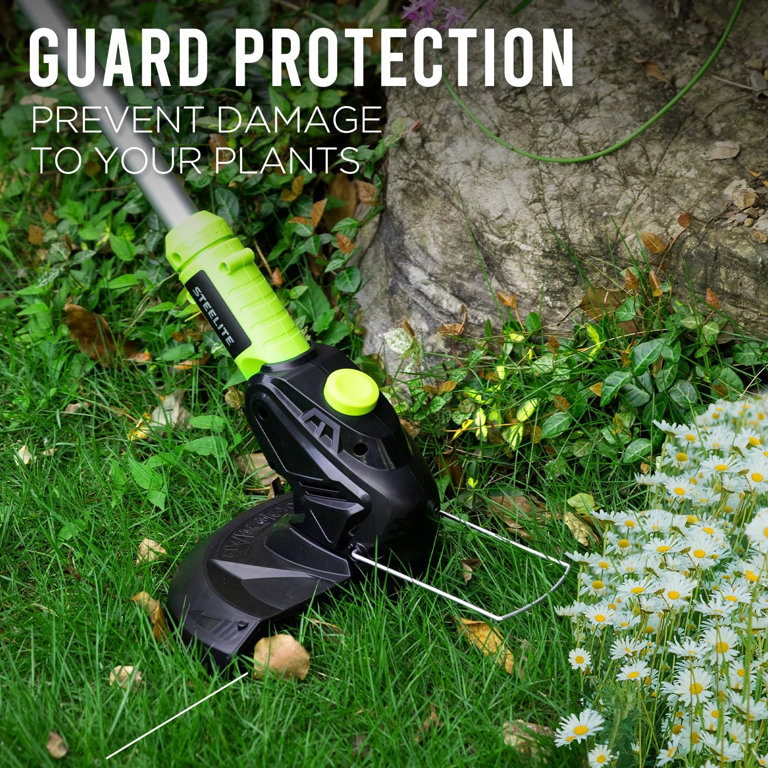 21V Cordless String Edger/Trimmer, 21 Volt Battery, Bump Feed