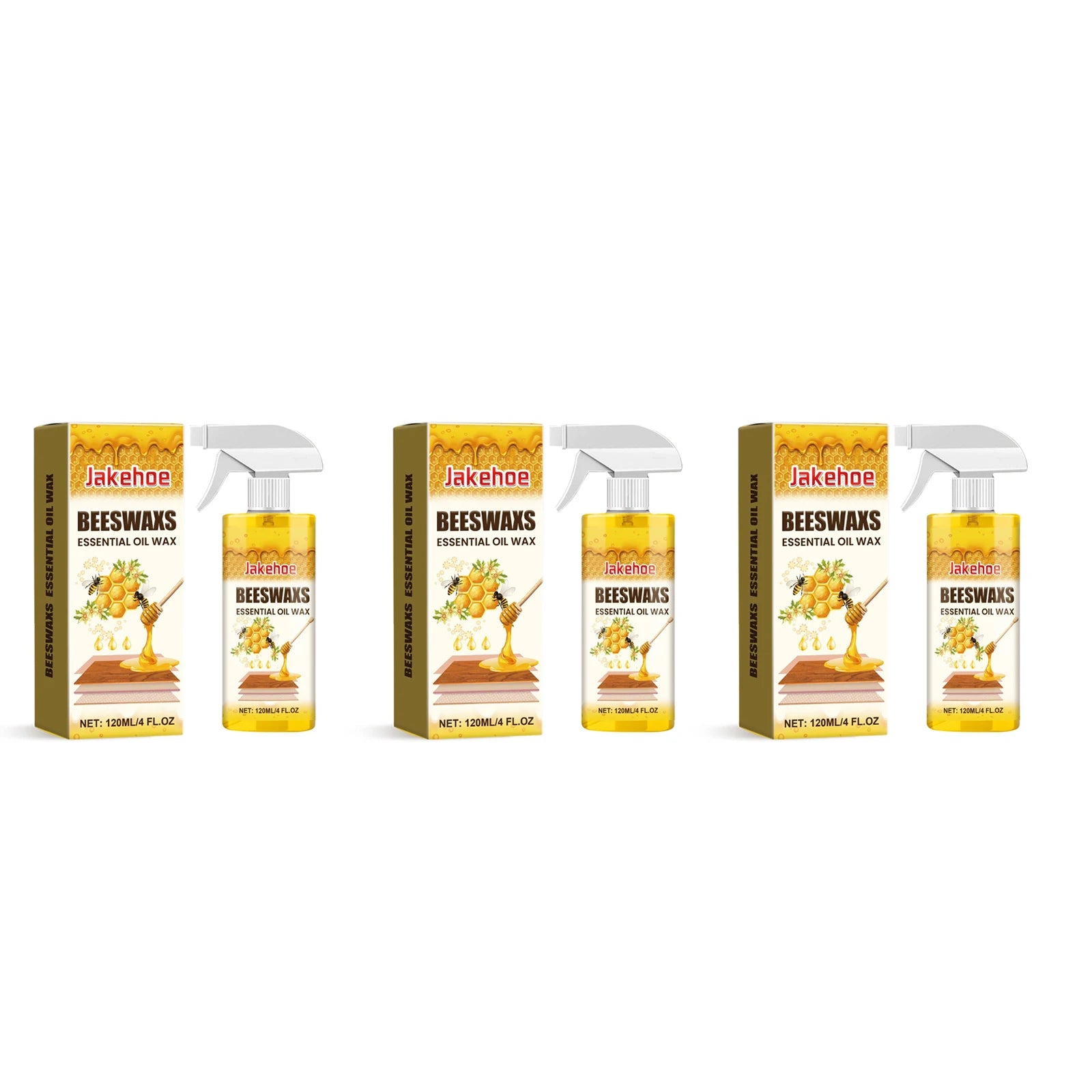 Wood Care Beeswax Spray, Waterproof Multipurpose Wear Resistant, Wood Floors, Chairs, Cabinets, Furniture