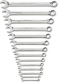 14-Piece 6-Point SAE Combination Wrench Set, Durable Tools for Automotive and DIY Projects