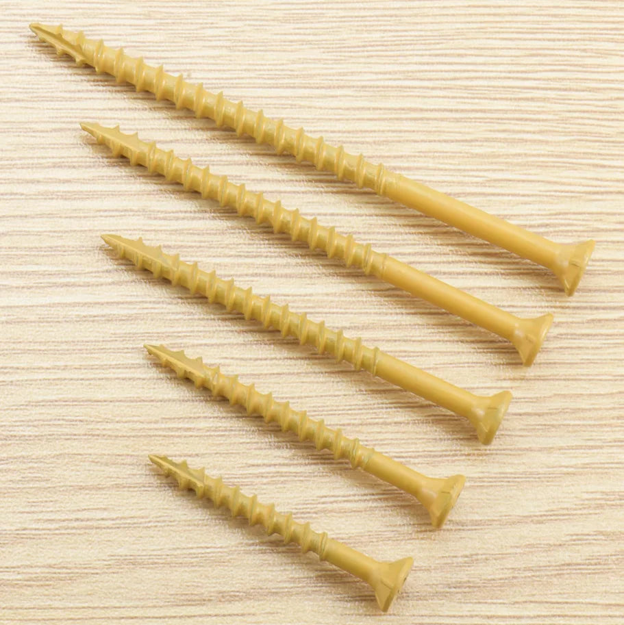 #8 #10 Wood Screws, Exterior Epoxy Coated, Torx Drive Bit Included