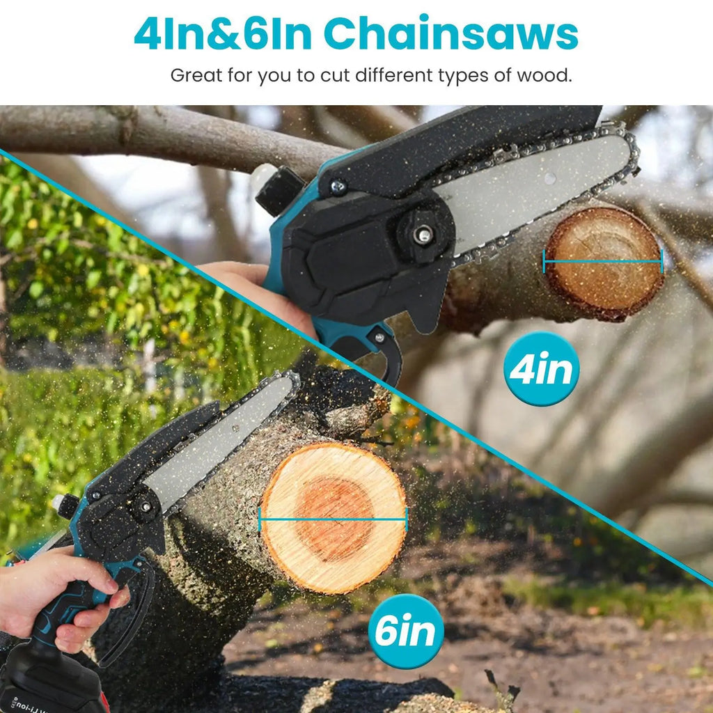 MounTEK 4-in-1 Pole Pruning Shears, Electric Pruning Shears & pole saws for tree trimming with 7 adjustable head angles,Cordless Pole Shears and Battery Pole Saw with 2Pcs 3000mAh rechargeable batteries