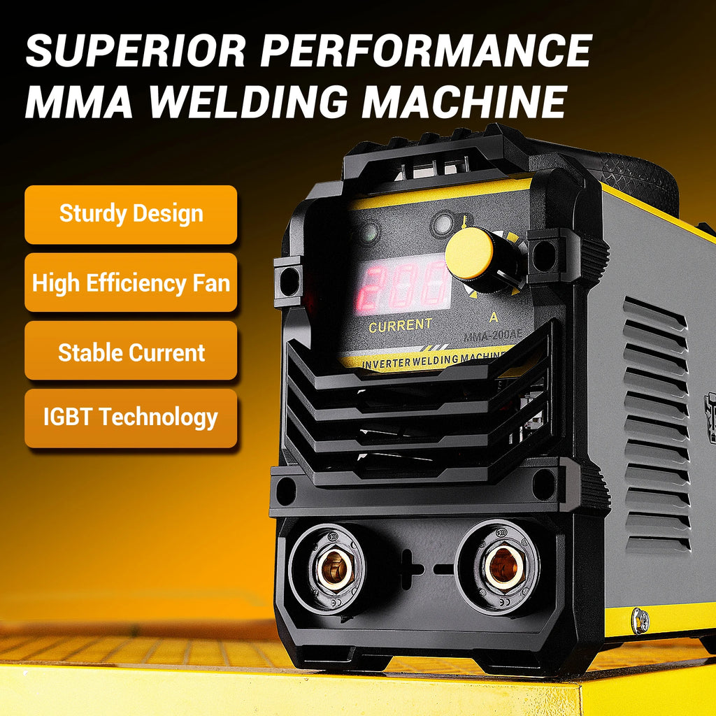 DEKO MMA Series 5.8KVA Inverter Arc Electric Welding Machine 110V MMA Welder for DIY Welding Working and Electric Working