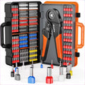 Hexagonal Ferrule Crimper, 950Pcs Single, 350Pcs Twin Ferrules Connectors