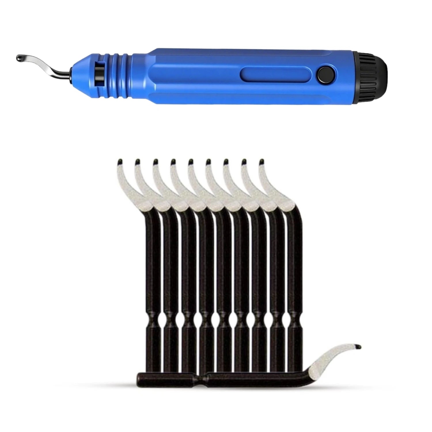 Deburring Tool with High Speed Steel Swivel Blade Burr Removal Reamer Works on Metal Resin PVC Pipes Copper Plastic 3D Printing