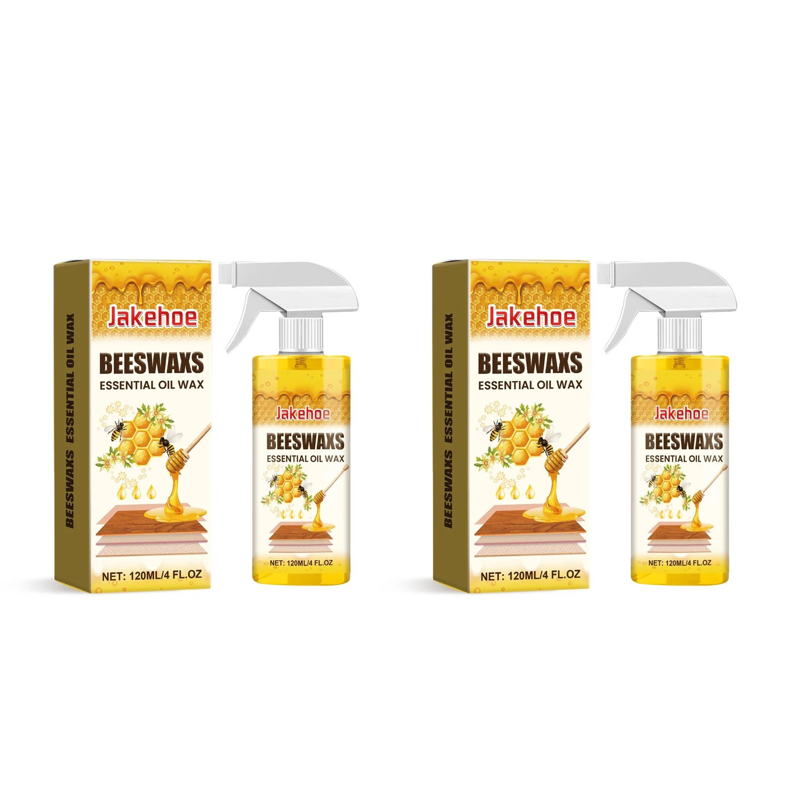 Wood Care Beeswax Spray, Waterproof Multipurpose Wear Resistant, Wood Floors, Chairs, Cabinets, Furniture