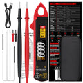 BSIDE Clamp Multimeter True RMS 6000, DC/AC 100A 1mA Auto Current Meter, Intelligent Burn-Proof Digital Clamp Meter for Electricians