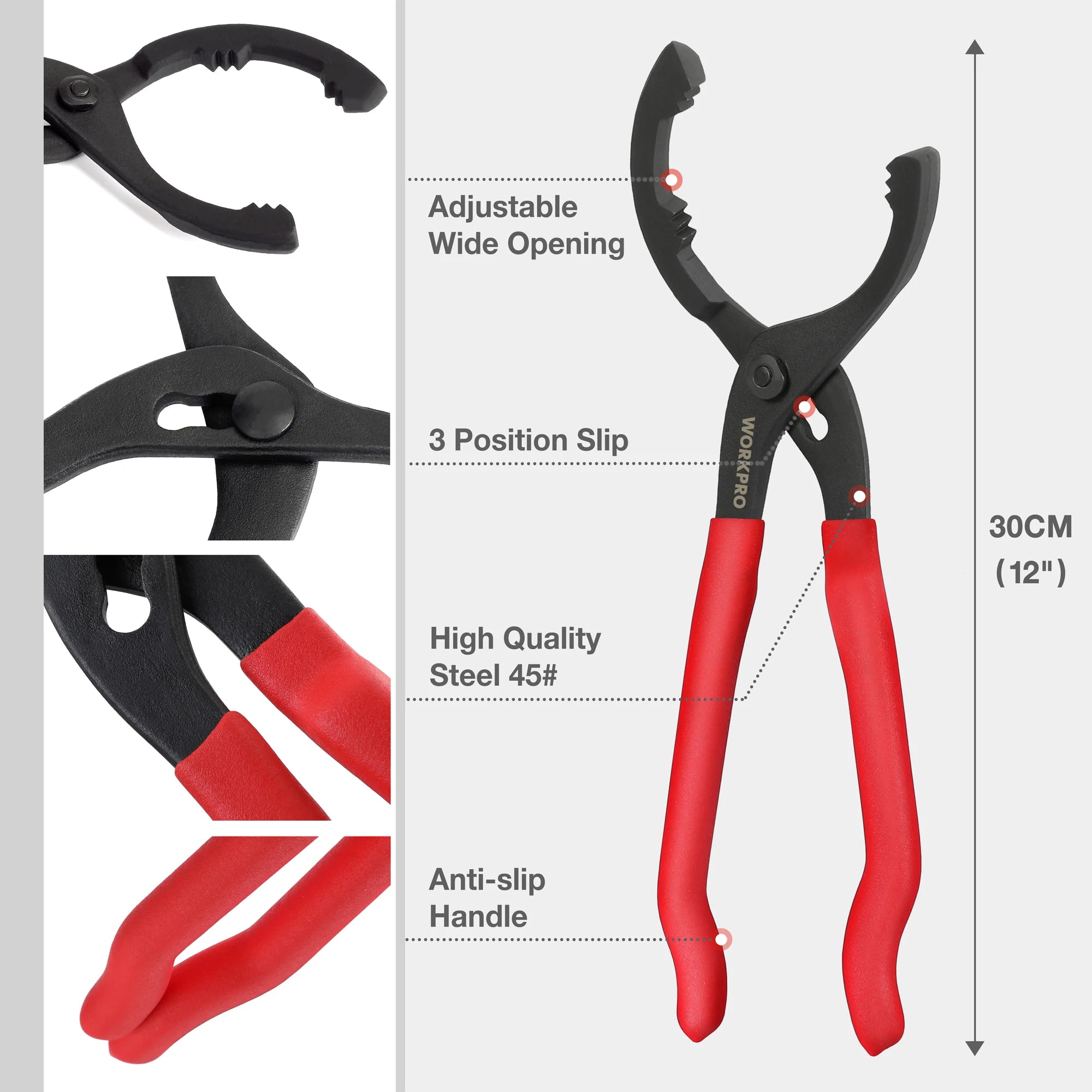 12" Oil Filter Clamp