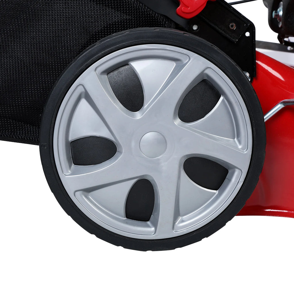 Self-Propelled Lawn Mower, 141cc Gas Engine Lawn Mower, Push Lawn Mower with 50L Gas Tank