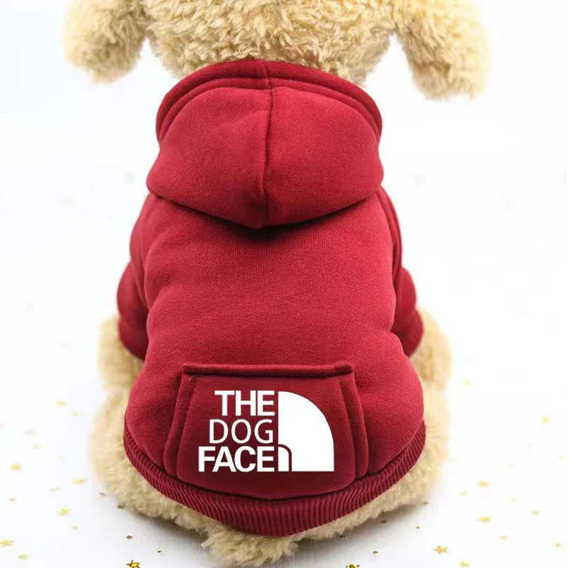 Winter Dog Hoodies, Sweatshirt Jacket, Warm Fashion Pet Coat