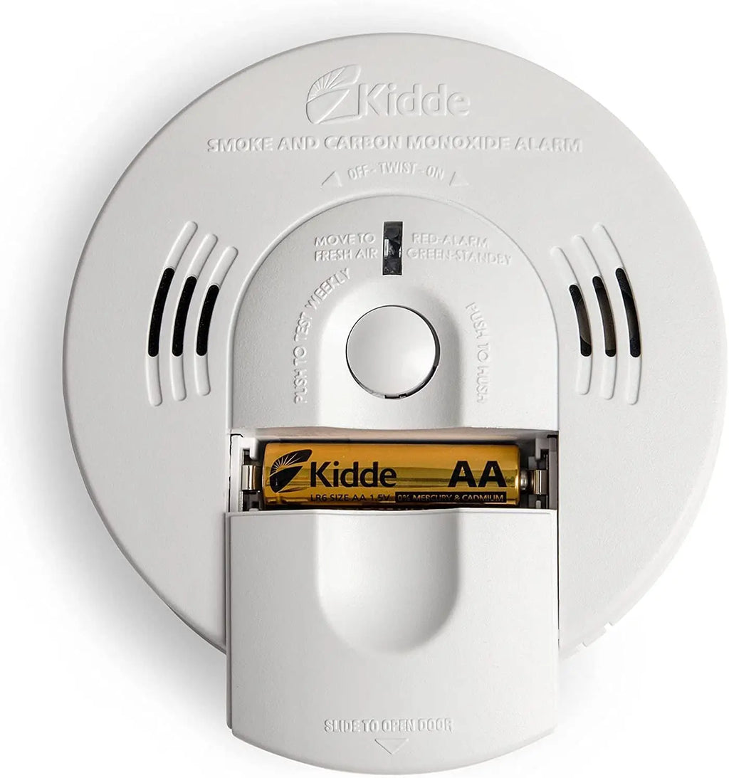 Hardwired Interconnectable Smoke Carbon Monoxide Detector Battery Backup LED Warning Indicators