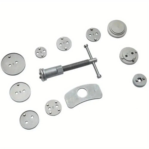 12pcs/Set Universal Car Disc Brake Caliper Rewind Back Brake Piston Compressor Tool Kit Set For Automobiles Garage Repair Tools