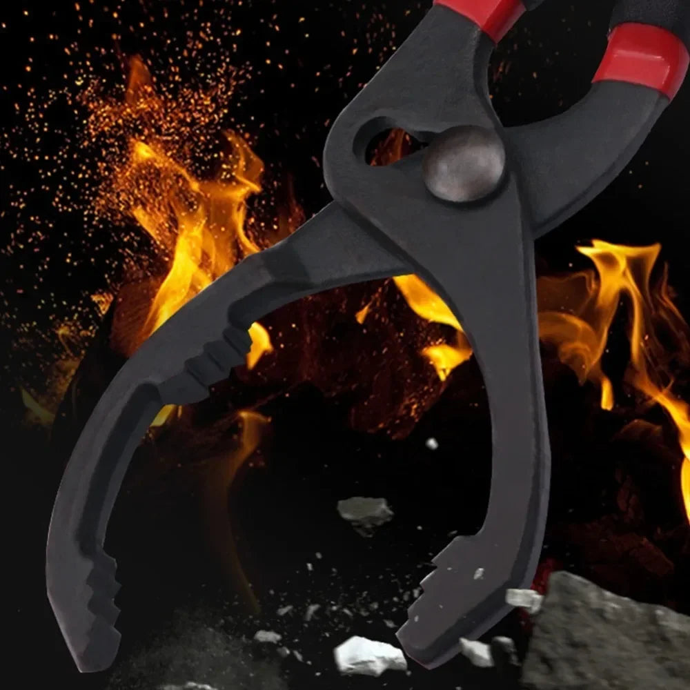 Car Oil Filter Pliers, Adjustable Clamp to Remove Oil Filter, Element Wrench for Car Repair