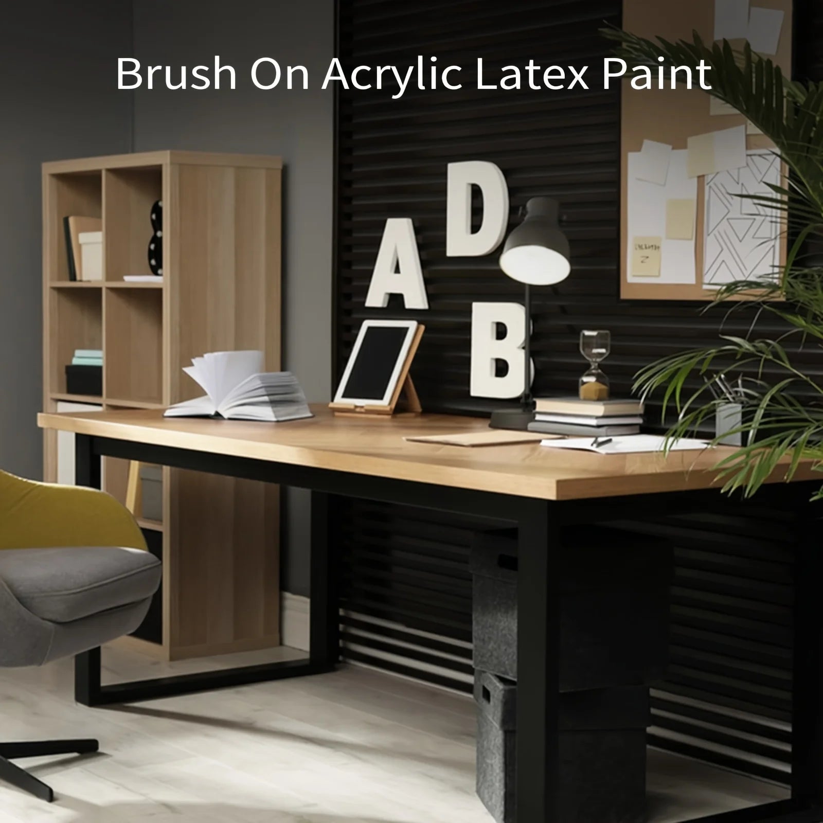 Gloss Black Paint, Multi Surface, Latex