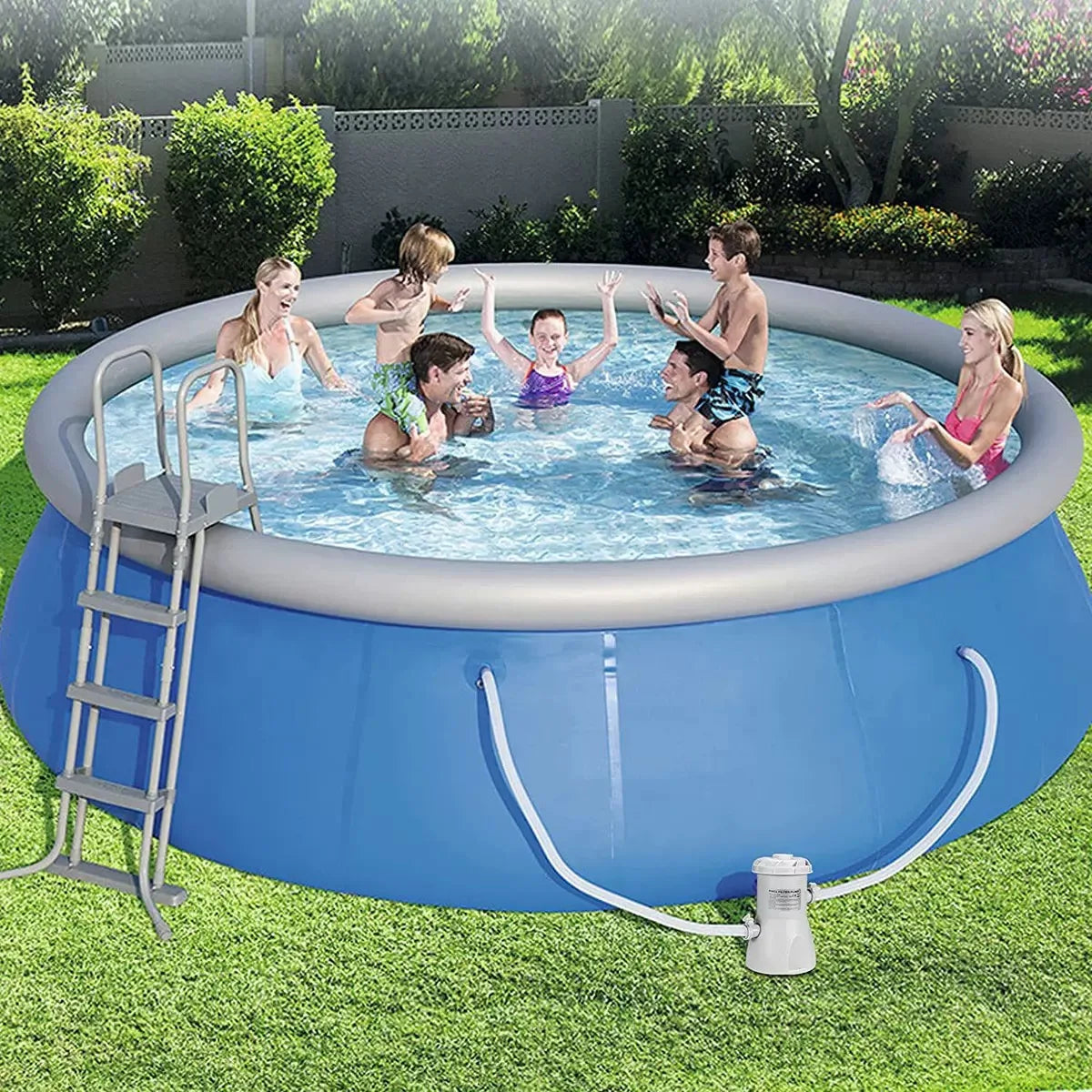 300 530 800 gal Swimming Pool Circulating Water Filter Pump Above Ground Electric Pool Filter Pump Cleaner Swimming Pool Device