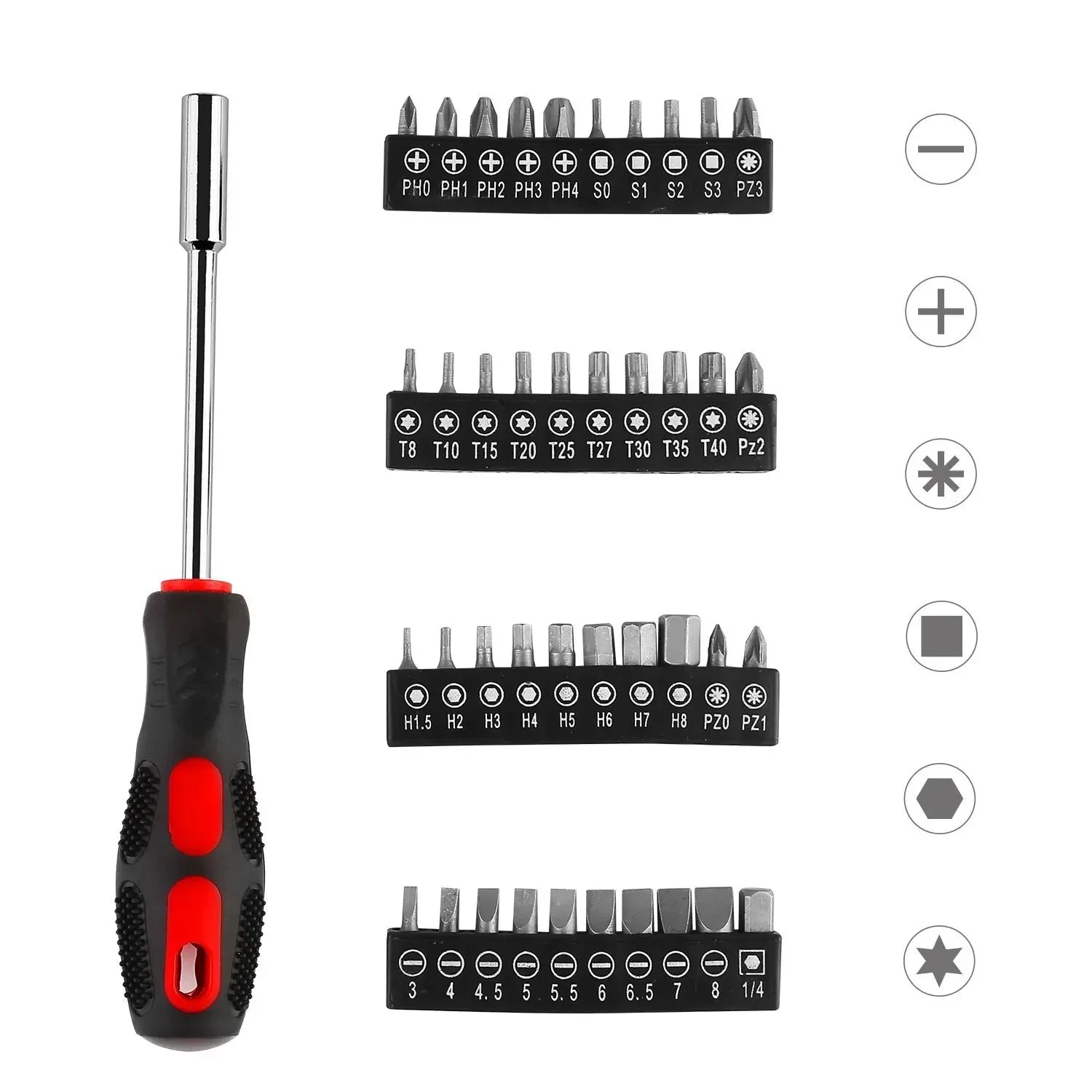 Home Tool Kit Tool Set 95 Pieces Household Hand Tool Kit Auto Repair Tools w/ Portable Toolbox for Homeowner, Diyer, Handyman