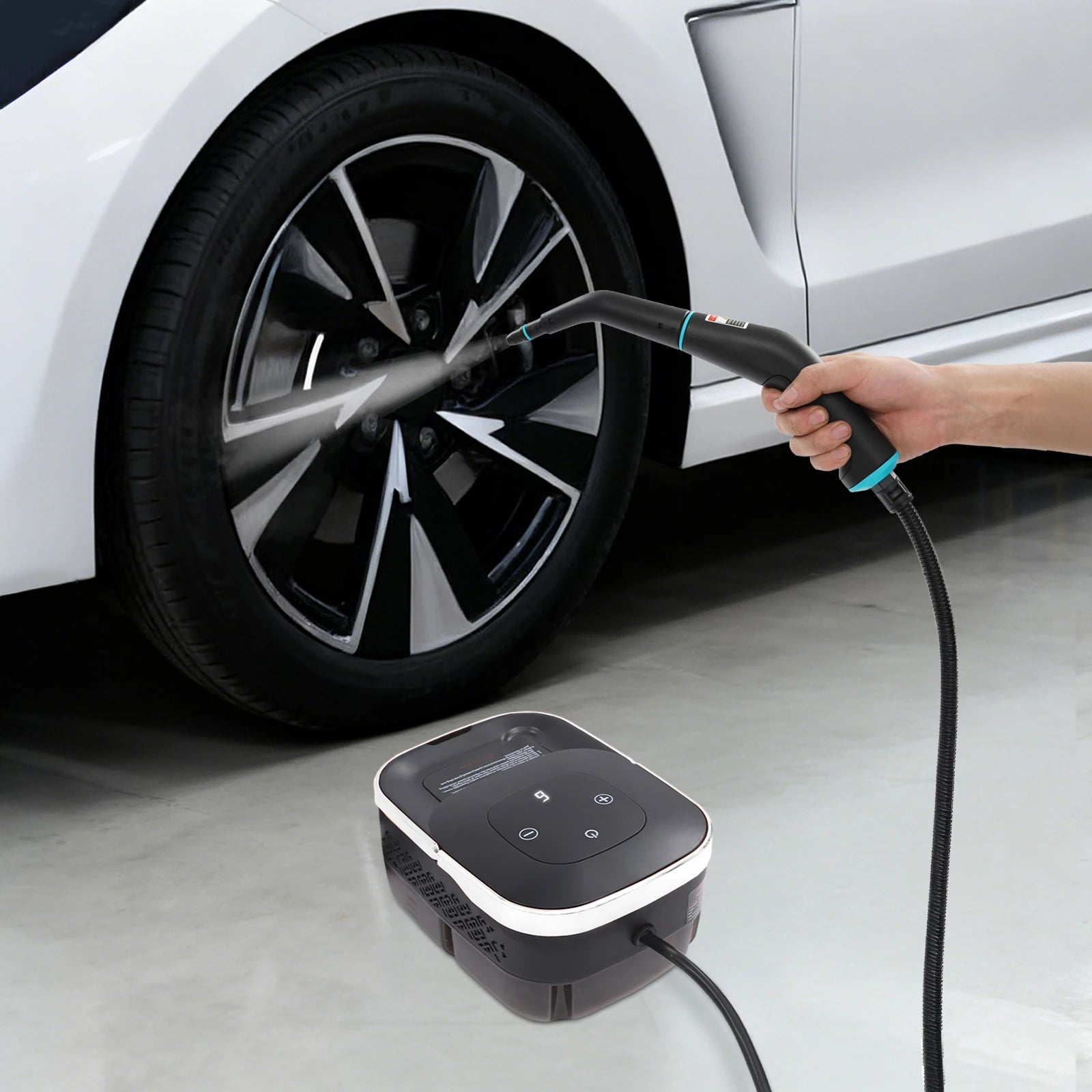 1500w Steam Cleaner Set Adjustable High Pressure Steam Cleaner with Various Nozzle Steam Cleaning Machine for Home Appliance Car