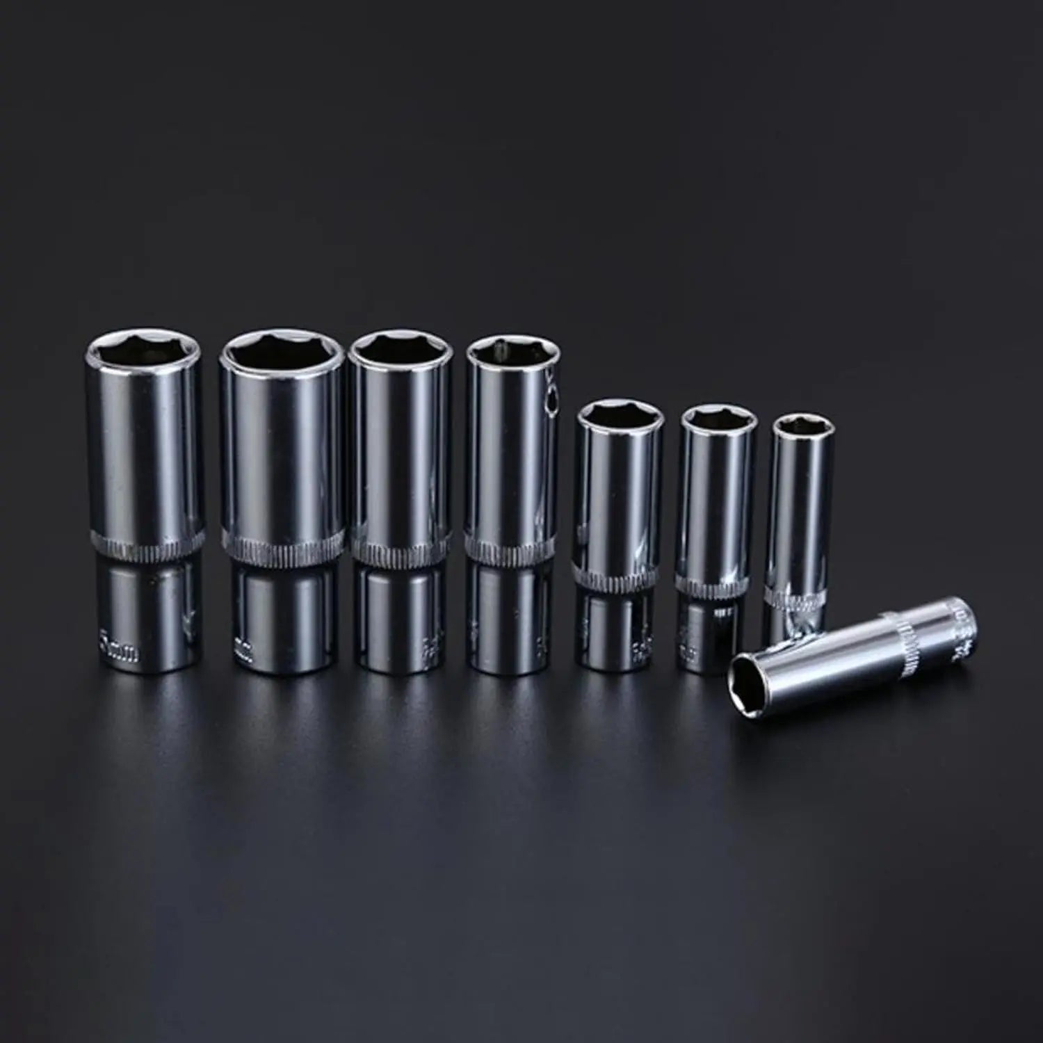46/53Pcs Socket Wrench Set Auto Repair Mechanics Tools, Hand Drive Socket Tool Kit, Professional Repair Tools