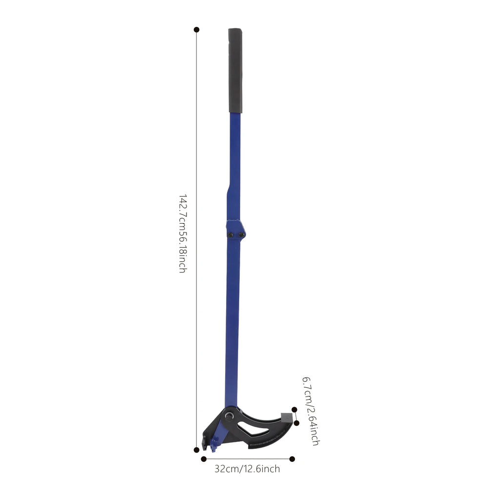Heavy Duty Sapling Puller Tool 1/4-2in, Tree Root Puller with Foot-Assisted Lever, Foldable for Garden Farm