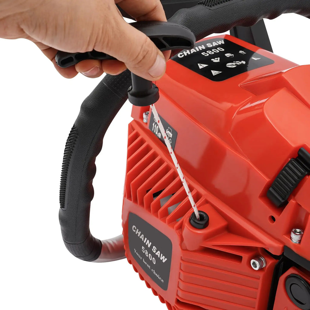 20-Inch Gas Chainsaw, 2-Stroke, 3.49Hp, 58cc