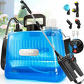 Battery Powered Sprayer 2 Gallon,Electric Weed Sprayer with 3 Adjustable Pressure Levels,4 Nozzles, For Lawn,Garden