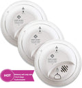 First Alert SC9120B-3 Hardwired Smoke and Carbon Monoxide (CO) Detector with Battery Backup, White, Pack of 3
