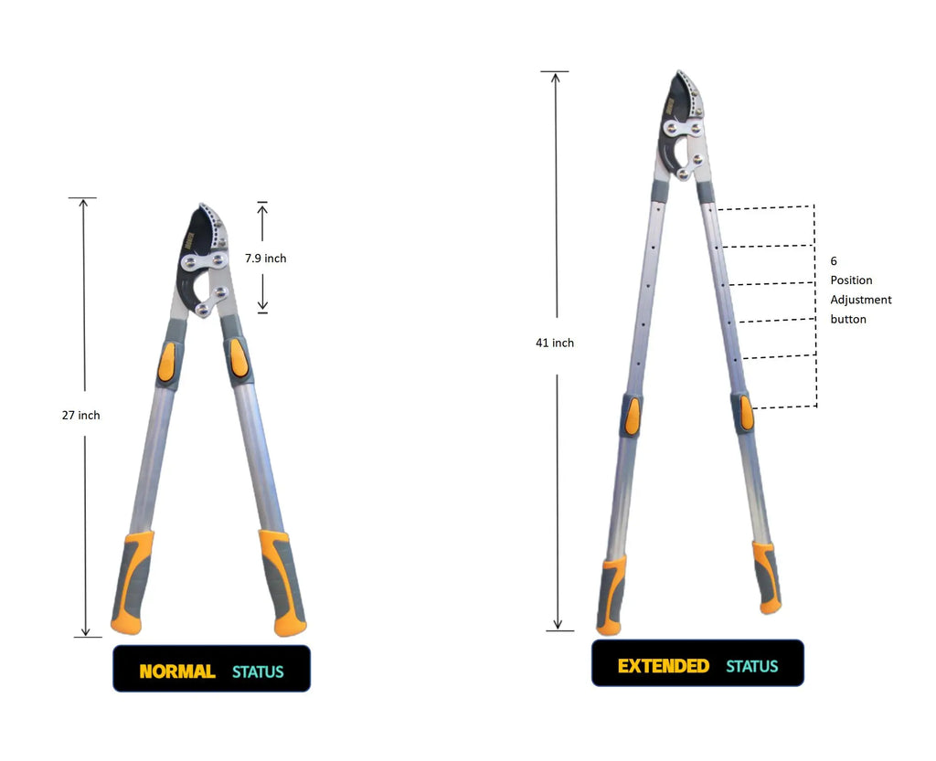 IRONFIX Telescopic Pruning Shears Pruning Shears Gardening Fruit Tree Shears Pruning Shears Garden Strong Pruning Shears Strong Pruning Shears