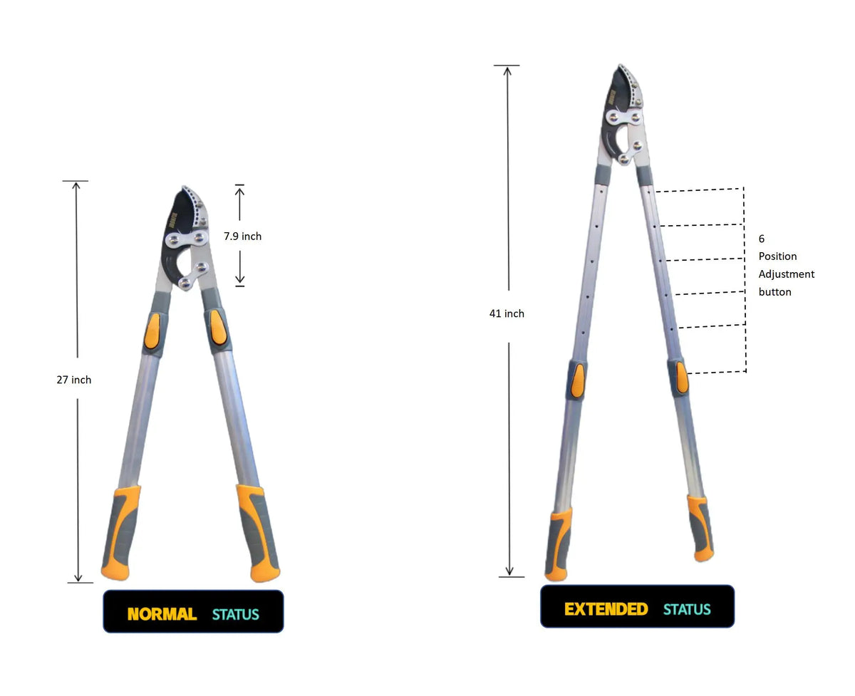 IRONFIX Telescopic Pruning Shears Pruning Shears Gardening Fruit Tree Shears Pruning Shears Garden Strong Pruning Shears Strong Pruning Shears