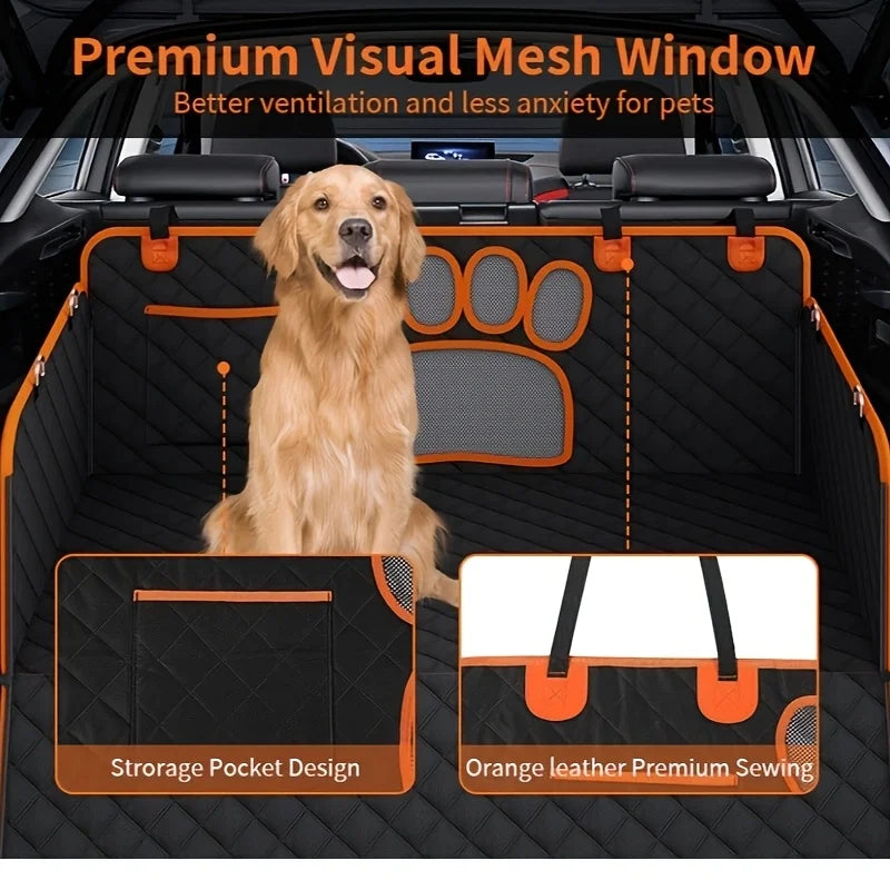 Car Seats Cover For Pets, Heavy Duty Hammock, Scratch Resistant, Anti Slip, Durable Soft Pet Seat Cover for Cars,