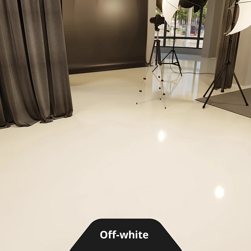 One-Gallon Three-in-One Epoxy Floor Coating: High-Wear-Resistant Acrylic Self-Leveling Floor Paint for Workshops, Garages, and Concrete Floors. Ideal for Floor Renovation and Refurbishment, Provides a Glossy Finish. Perfect f