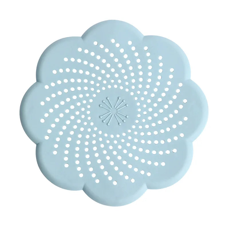 Sink Strainer Protector Silicone Shower Drain Cover Hair Catcher Covers Drain Protector for Showers Bathtub Bathroom and Kitchen