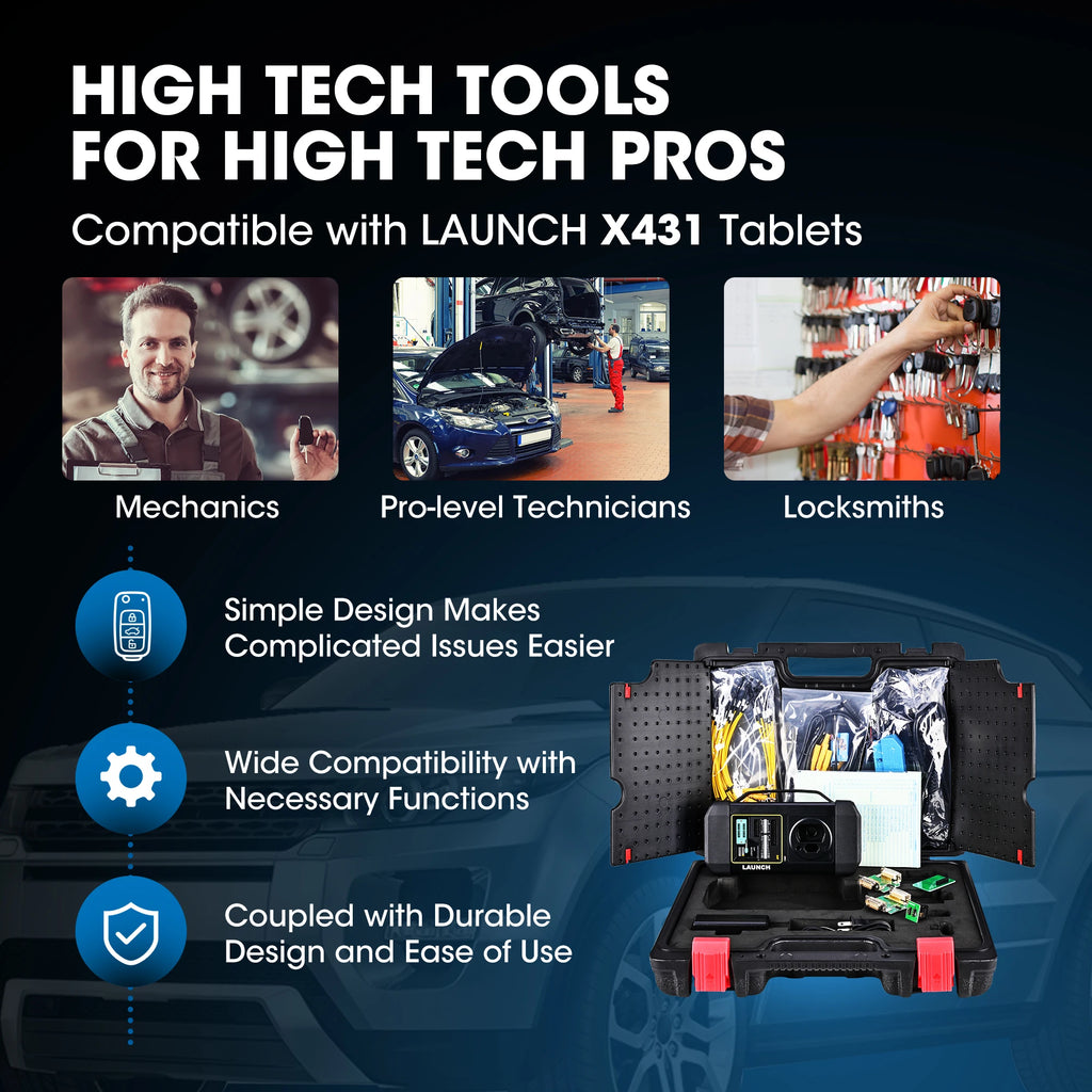 LAUNCH X431 X-PROG3 Car Key Programmer Immobilizer Smart Keys Remote Key programmer tool For X431 PAD 7 PRO5