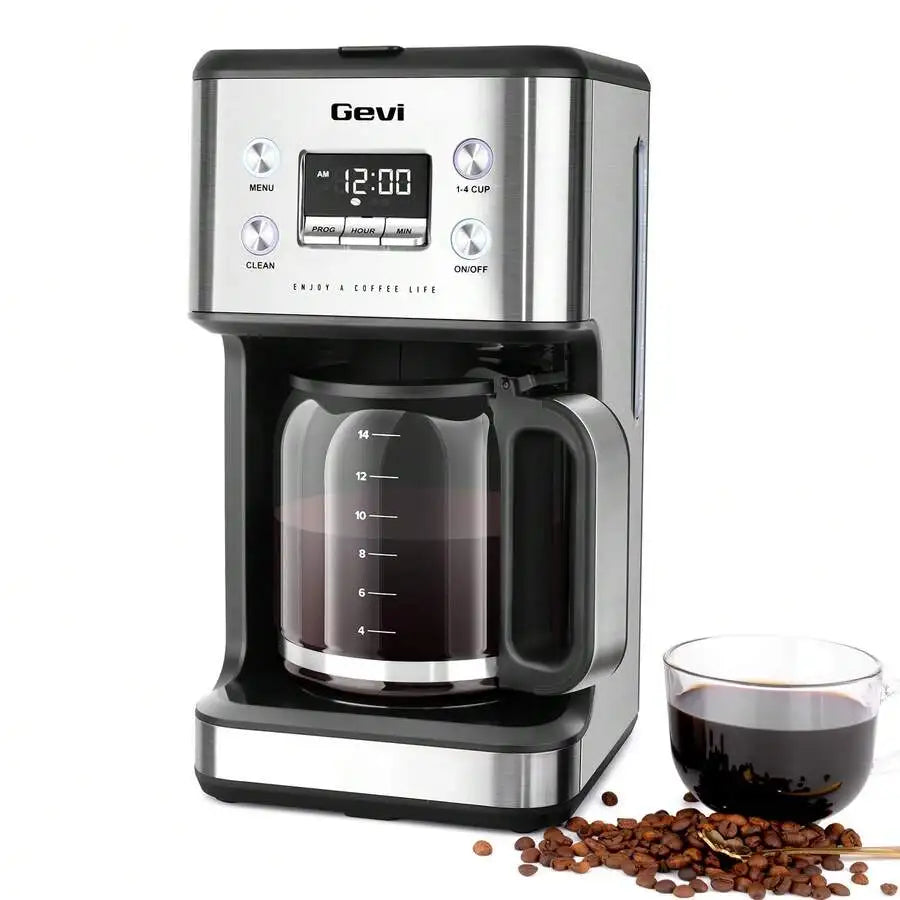 Gevi Programmable Brewing System 14-Cup Drip Coffee Makers