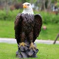 Garden and Yard Statue, Flight of Freedom American Bald Eagle Bird Statue, Hand-Painted Bald Eagle Yard Decor