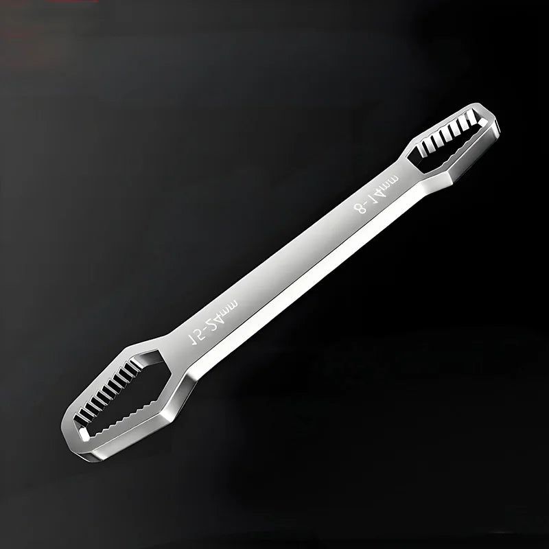 Universal Wrench – Chromium-Vanadium Steel, Double-Head, Dual-Use for Home & Auto Repair