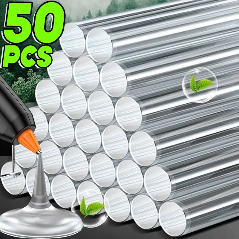 7/11mm Transparent Hot Melt Glue Sticks for Heat Pistol Gun Electric Glue Gun Glue Stick General Adhesive DIY Craft Repair Tools