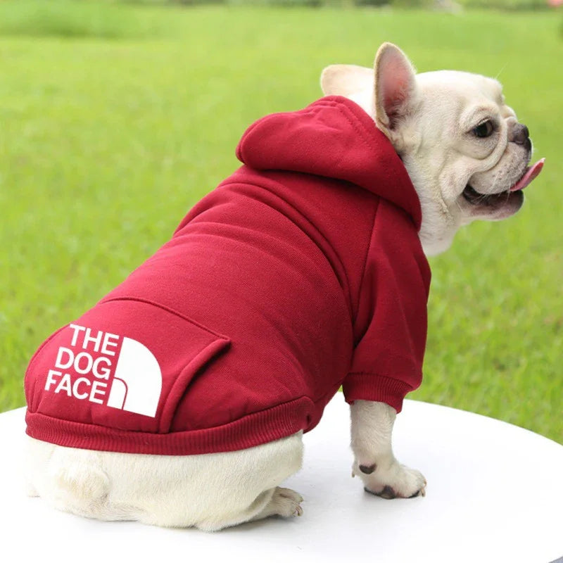 Winter Dog Hoodies, Sweatshirt Jacket, Warm Fashion Pet Coat