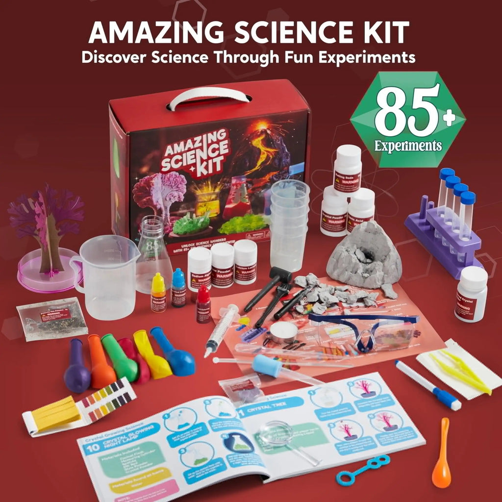 Joyfy Science Kits for Kids, 85+ STEM Educational Experiments, Experiments for Boys Girls Age 6-12